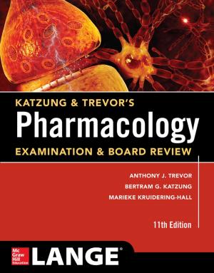 Book cover of Katzung & Trevor's Pharmacology Examination and Board Review,11th Edition