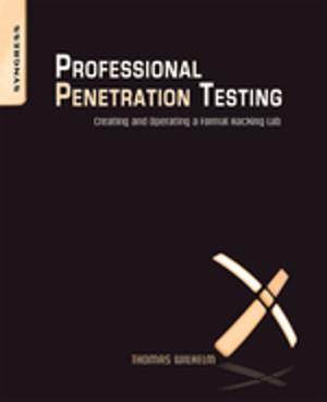 Cover of the book Professional Penetration Testing by Zhijun Wu