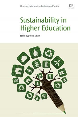 Cover of the book Sustainability in Higher Education by Martin Moeller, Krzysztof Matyjaszewski
