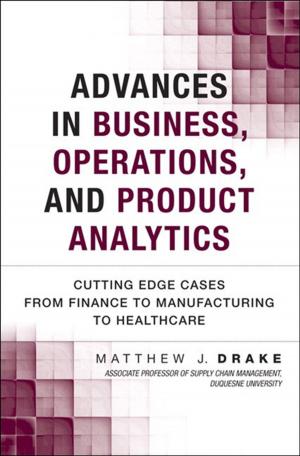 Book cover of Advances in Business, Operations, and Product Analytics