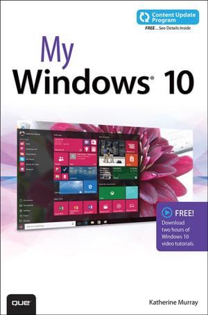 Cover of the book My Windows 10 (includes video and Content Update Program) by Jim Clark, Christopher Courtney