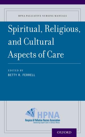 Cover of the book Spiritual, Religious, and Cultural Aspects of Care by Morton Keller