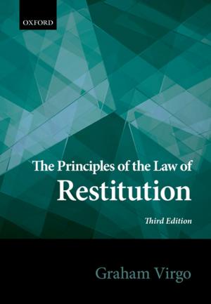 Book cover of The Principles of the Law of Restitution
