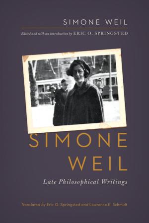 Cover of the book Simone Weil by Gordon C. Zahn
