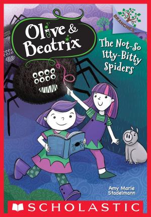 Cover of the book The Not-So Itty-Bitty Spiders (Olive & Beatrix #1) by Abby Klein
