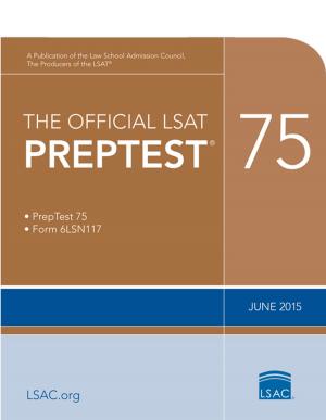 Book cover of The Official LSAT PrepTest 75