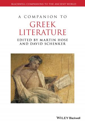 Cover of the book A Companion to Greek Literature by Juan Villoro Ruiz