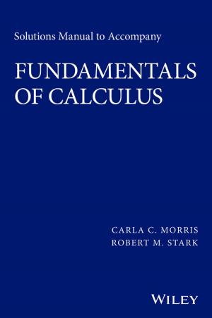 Cover of Solutions Manual to accompany Fundamentals of Calculus