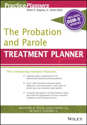 Cover of the book The Probation and Parole Treatment Planner, with DSM 5 Updates by Annie Tsai