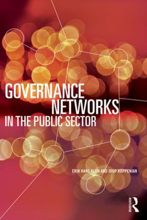 Cover of the book Governance Networks in the Public Sector by Jay Kadis