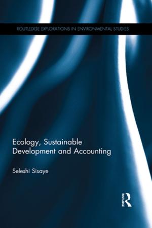 Cover of the book Ecology, Sustainable Development and Accounting by Erkki Vesa Rope Kojonen