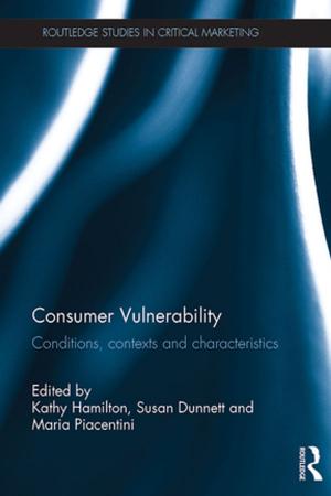 Cover of the book Consumer Vulnerability by James Grieve
