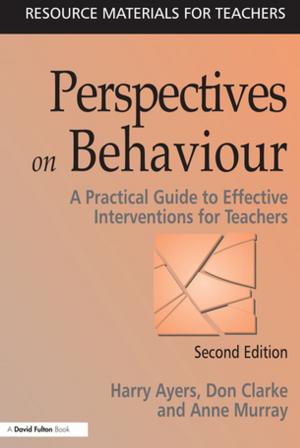 Cover of the book Perspectives on Behaviour by Kjetil Ra Hauge, Yovka Tisheva