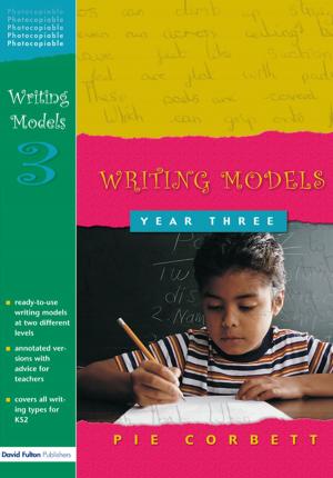 Book cover of Writing Models Year 3