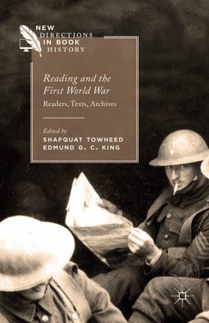 Cover of the book Reading and the First World War by Susan Edwards McKee