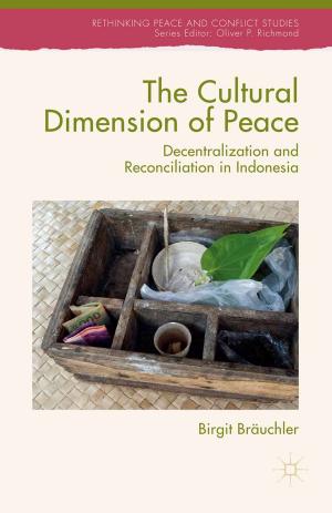 Cover of the book The Cultural Dimension of Peace by Adrienne E. Gavin, Carolyn Oulton