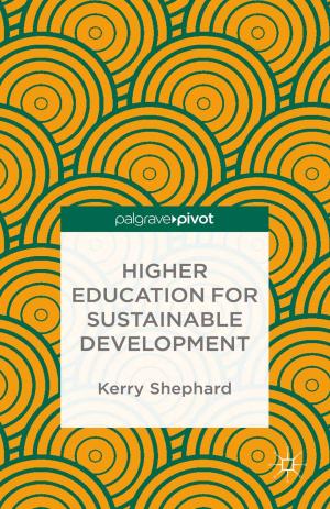 Cover of the book Higher Education for Sustainable Development by Tiziana Andina