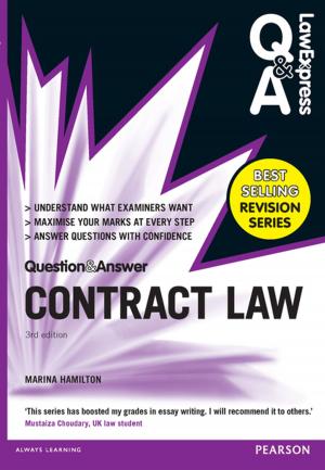 Cover of the book Law Express Question and Answer: Contract Law (Q&A revision guide) by David Molden, Pat Hutchinson