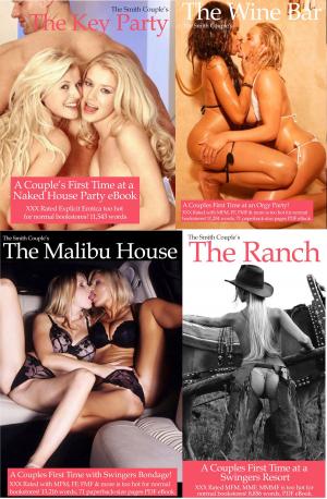 Book cover of Four-Book Erotica Combo Orgy Set The Smith Couple's Explicit Stories