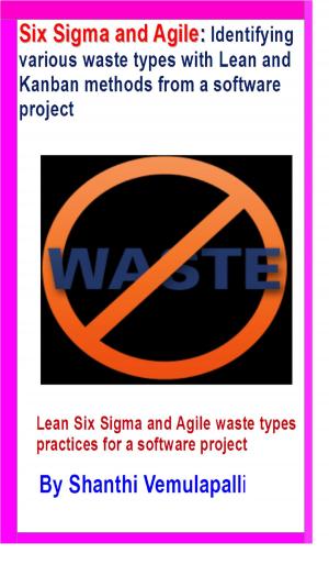 Book cover of Six Sigma and Agile: Identifying various waste types with Lean and Kanban methods from a software project