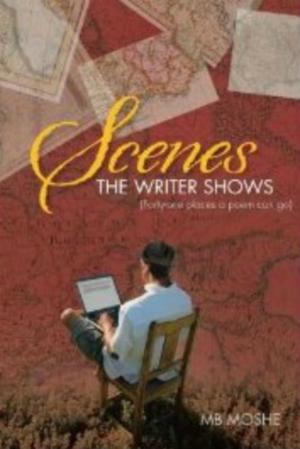 Cover of Scenes the Writer Shows {Forty-one Places a Poem can go} by M.B. Moshe, Michael P Amram