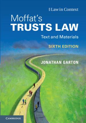 Cover of the book Moffat's Trusts Law 6th Edition by Kenneth Newton, Jan W. van Deth