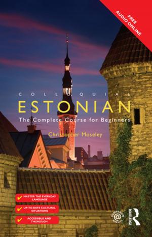 Book cover of Colloquial Estonian