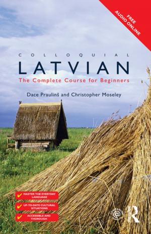 Cover of the book Colloquial Latvian by B. Rodgers