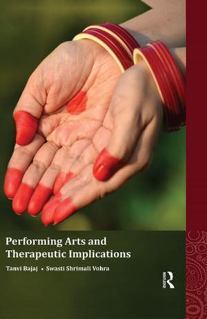 Cover of Performing Arts and Therapeutic Implications