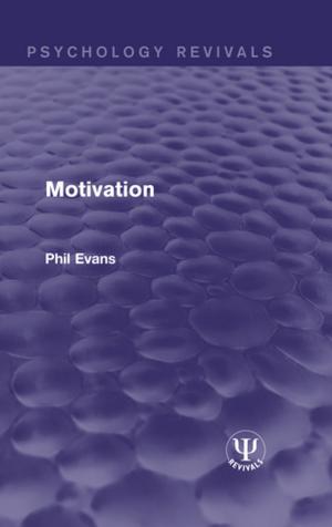 Cover of the book Motivation by Chandra Lekha Sriram, Olga Martin-Ortega, Johanna Herman