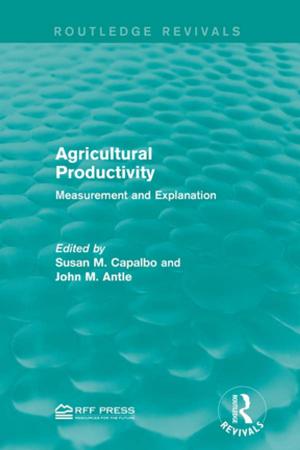 Cover of the book Agricultural Productivity by Carol Dell'Amico
