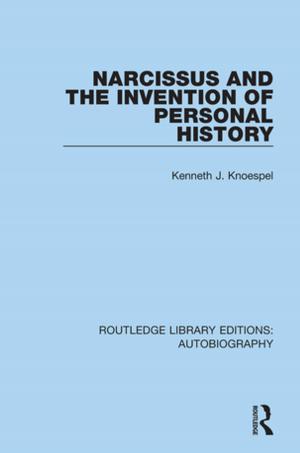 Book cover of Narcissus and the Invention of Personal History