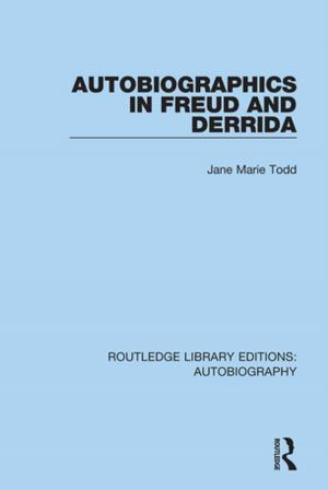 Cover of the book Autobiographics in Freud and Derrida by Alison Andrews, Brigette Edelston, Sandy Tippett-Spirtou