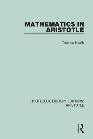 Book cover of Mathematics in Aristotle