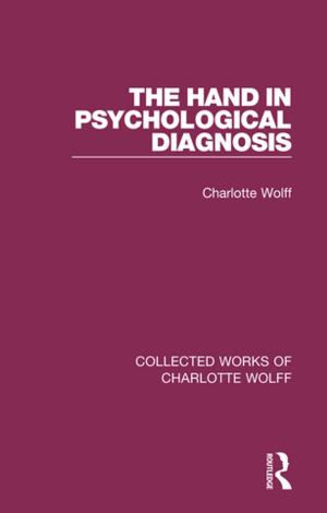 Cover of the book The Hand in Psychological Diagnosis by Jean B. Sanville