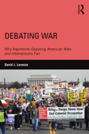 Cover of the book Debating War by Lee Jessup