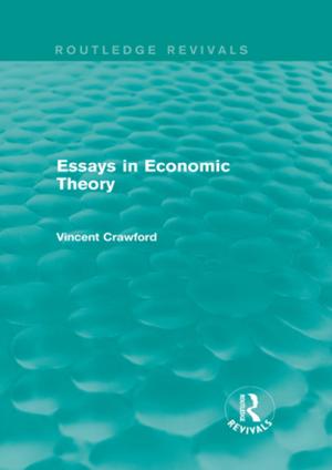 Cover of the book Essays in Economic Theory (Routledge Revivals) by Iain Brassington