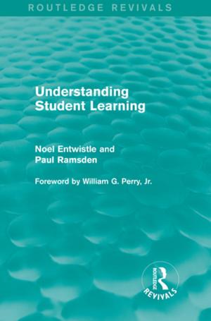 Cover of the book Understanding Student Learning (Routledge Revivals) by William W. Braham
