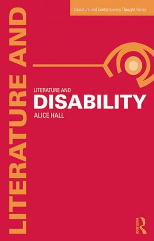 Cover of the book Literature and Disability by Tim Dittmar
