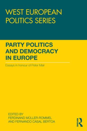 Cover of the book Party Politics and Democracy in Europe by Richard B. Jones