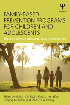 bigCover of the book Family-Based Prevention Programs for Children and Adolescents by 