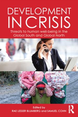Cover of the book Development in Crisis by Jasmine Day