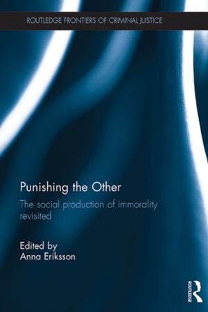 Cover of the book Punishing the Other by Thomas Uher, Adam S. Zantis
