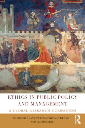 Cover of the book Ethics in Public Policy and Management by Elizabeth Ramsden Eames