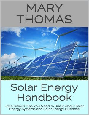 Book cover of Solar Energy Handbook: Little Known Tips You Need to Know About Solar Energy Systems and Solar Energy Business