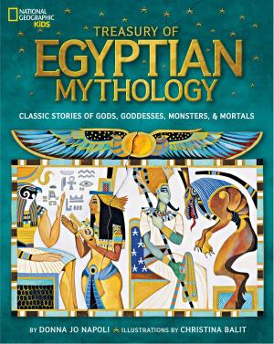 Book cover of Treasury of Egyptian Mythology
