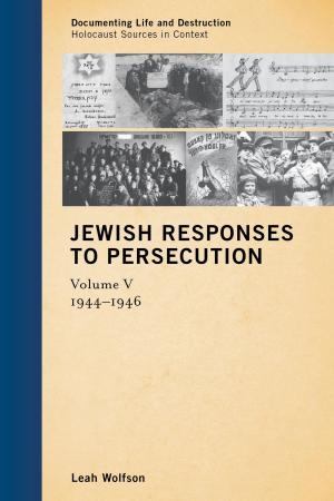Cover of the book Jewish Responses to Persecution by R. S. Perinbanayagam