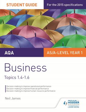 Cover of the book AQA AS/A level Business Student Guide 2: Topics 1.4-1.6 by Peter Clements