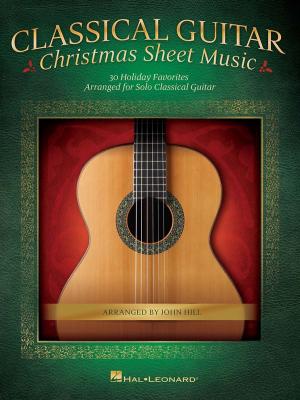 Cover of the book Classical Guitar Christmas Sheet Music by Andrea Bocelli