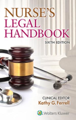 Cover of the book Nurse's Legal Handbook by Benjamin J. Sadock, Virginia A. Sadock
